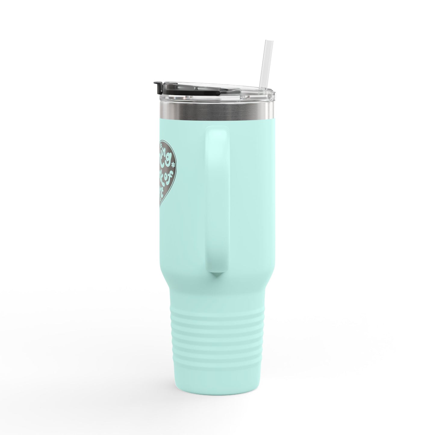 40oz Insulated Travel Mug – Teaching is a Work of Heart