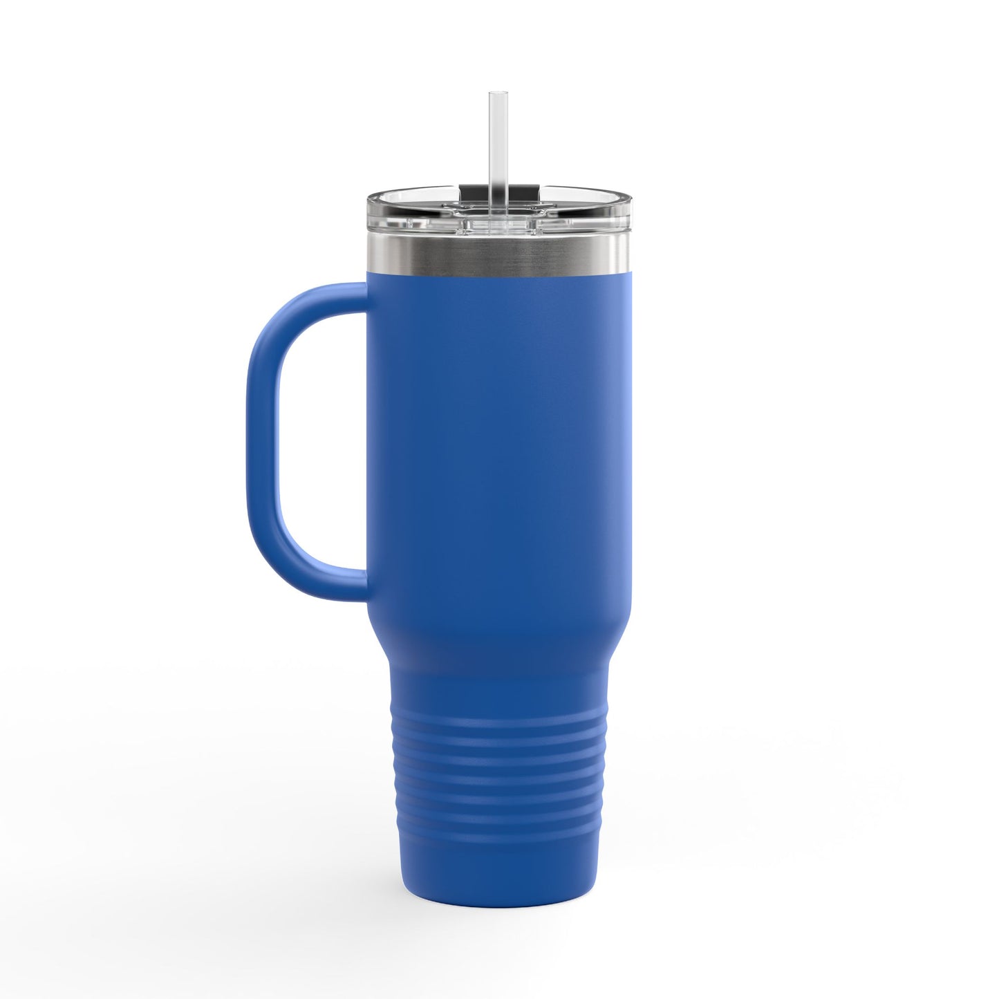 40oz Insulated Travel Mug - 'Man of Faith' Design for Adventurous Souls