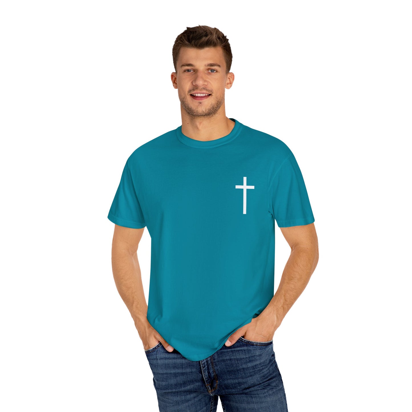 Trust in the Lord Design Unisex Garment-Dyed T-shirt