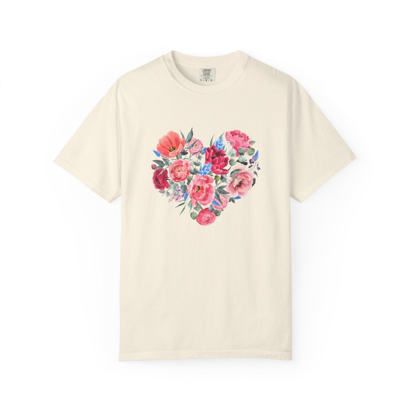 Floral Heart T-Shirt