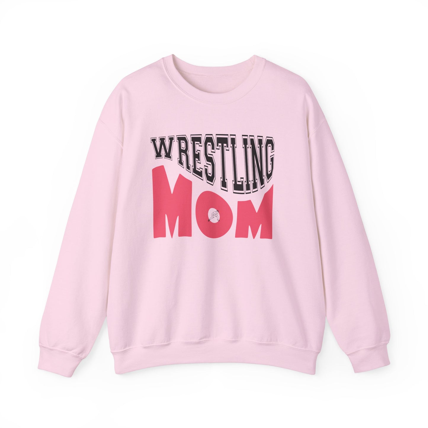 Wrestling Mom Sweatshirt - Unisex Heavy Blend Crewneck - Perfect Gift for Moms