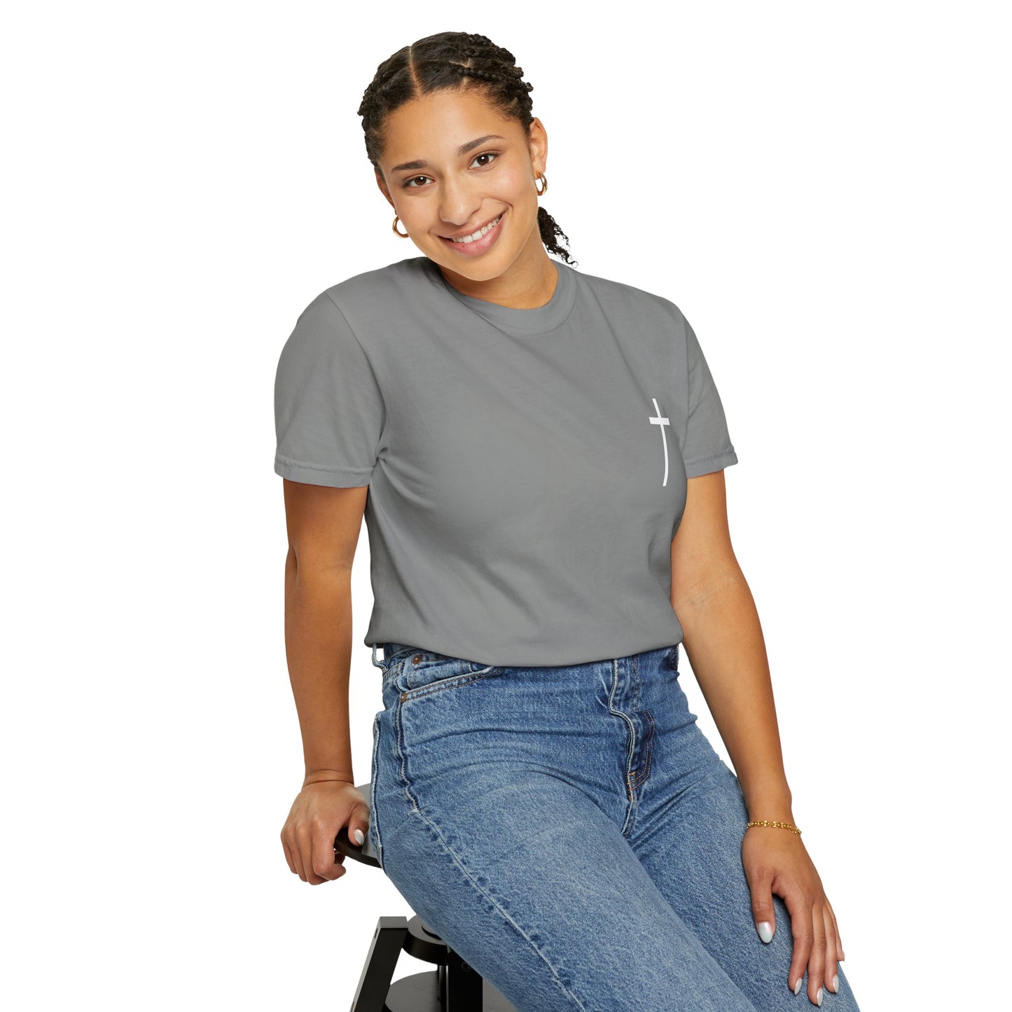 Trust in the Lord Design Unisex Garment-Dyed T-shirt