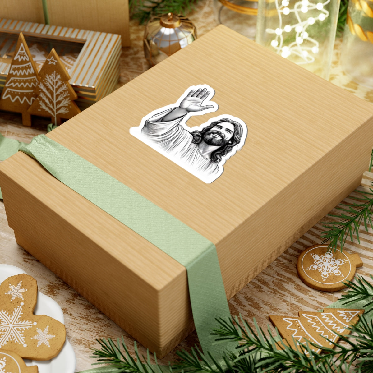 Inspirational Jesus Stickers - Faith & Encouragement Decor