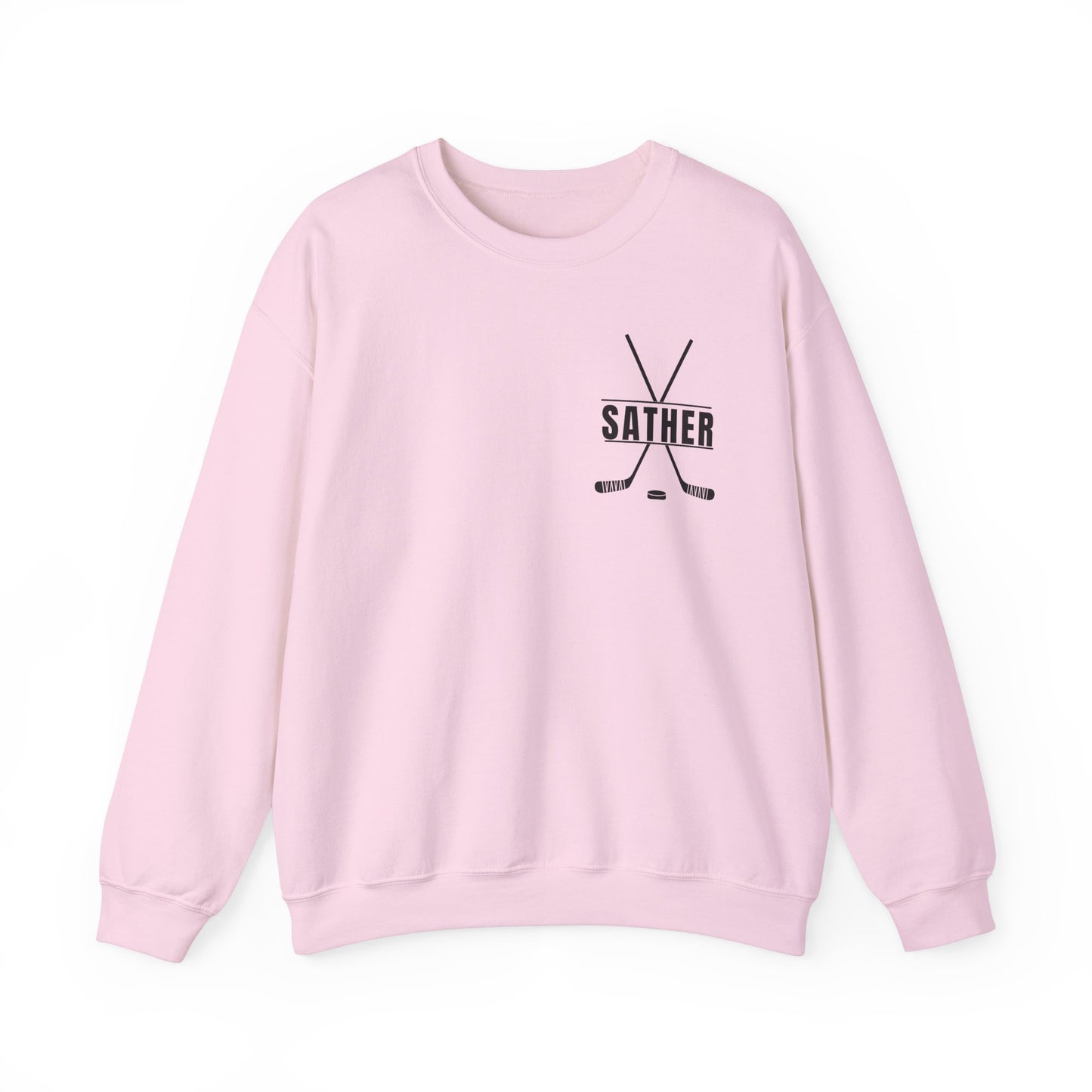 *** CUSTOM *** Unisex Heavy Blend™ Crewneck with Hockey Rizz Up Design