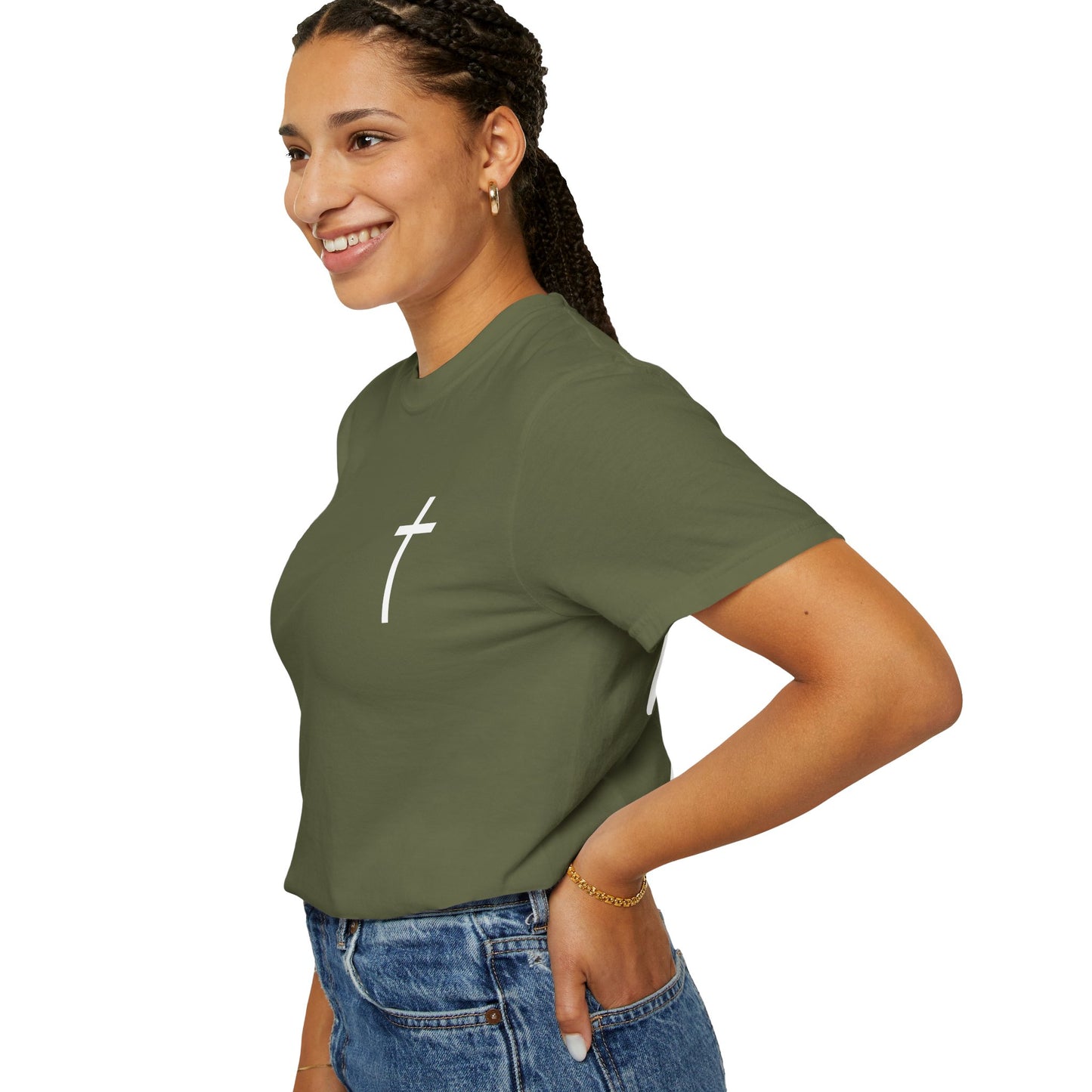 Trust in the Lord Design Unisex Garment-Dyed T-shirt