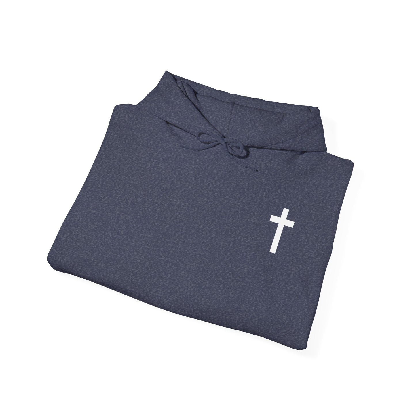 Faith Cross Unisex Heavy Blend™ Hooded Sweatshirt - Comfortable & Stylish for All Occasions