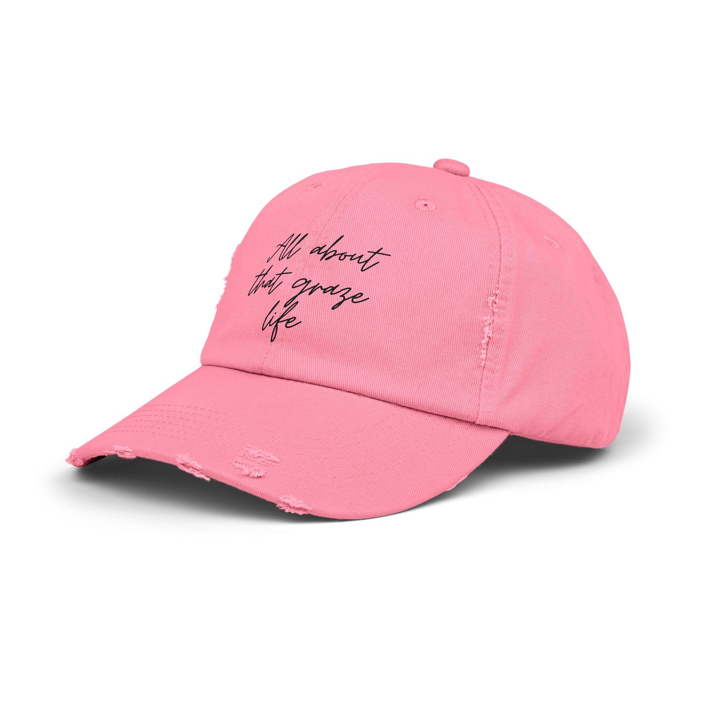 All About That Graze Life Distressed Unisex Cap