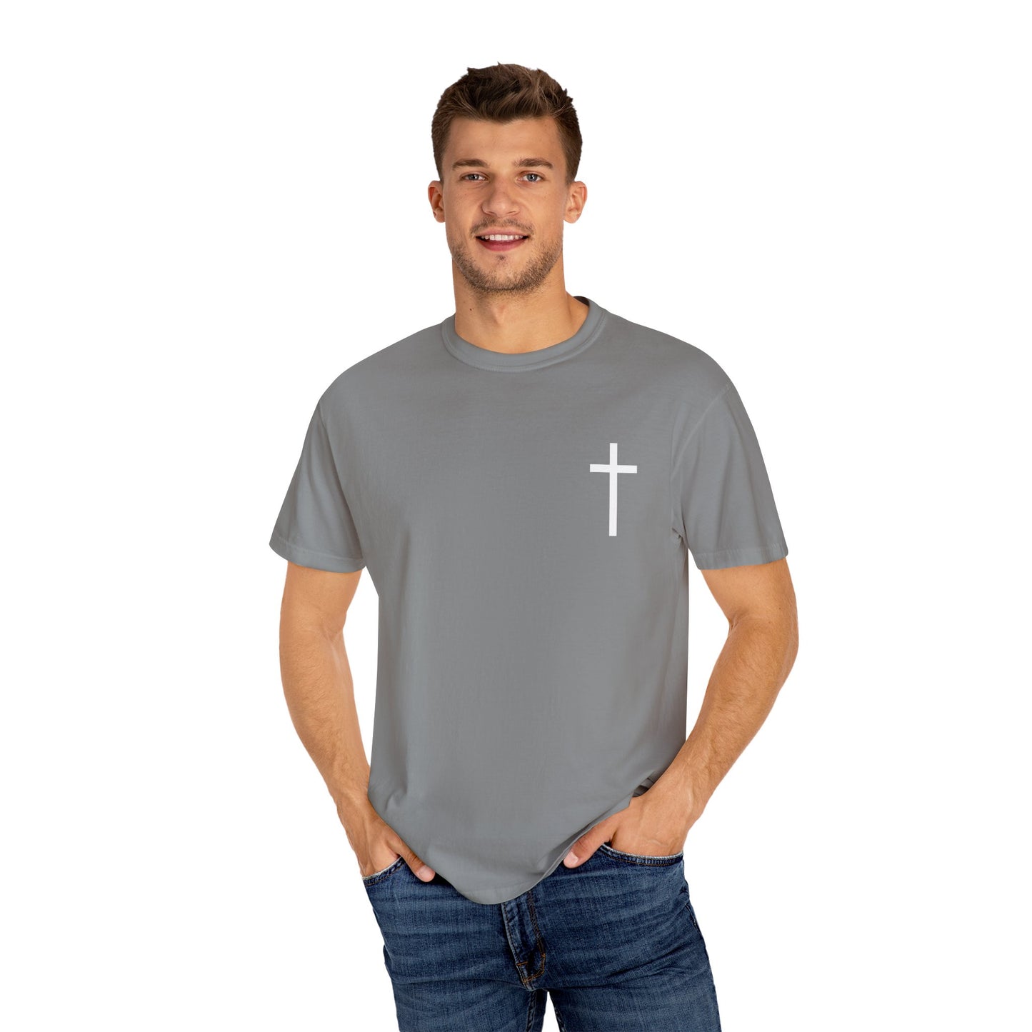 Trust in the Lord Design Unisex Garment-Dyed T-shirt