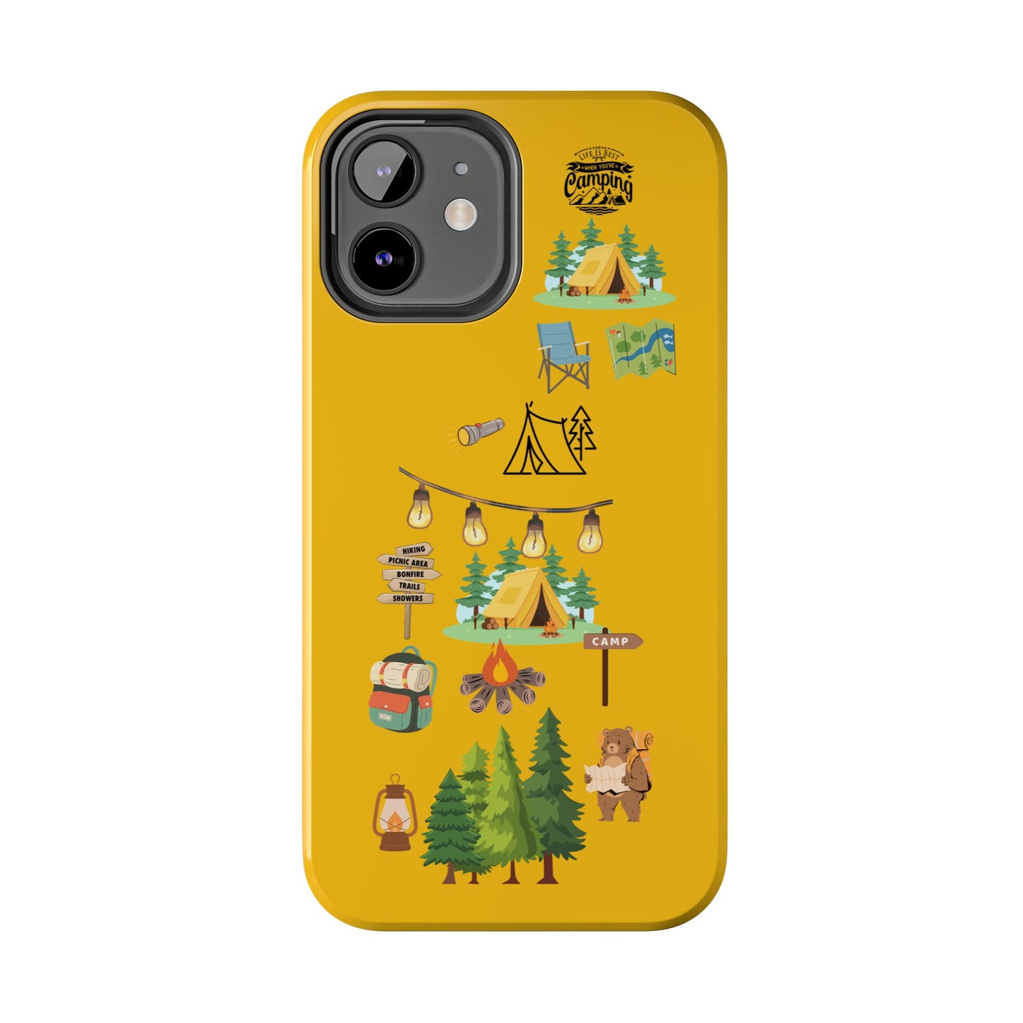 Adventure Vibe Tough Phone Case with Nature Designs