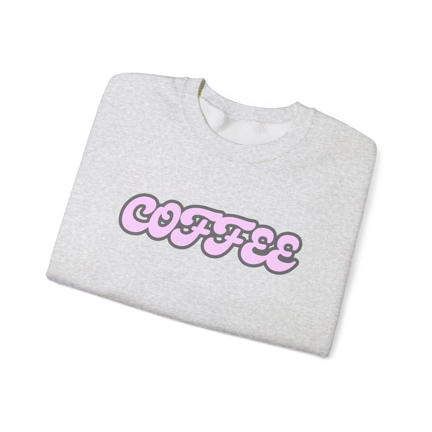 Coffee Lover pink ink - Unisex Crewneck Sweatshirt | Cozy & Stylish Apparel