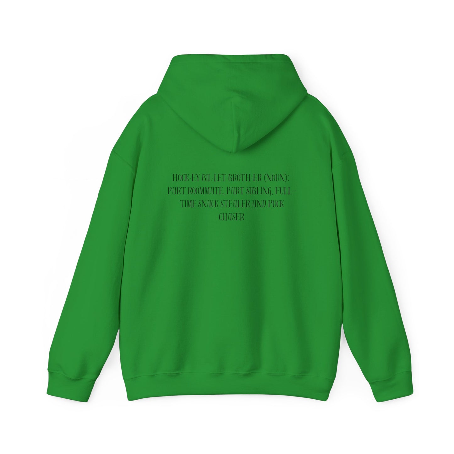 Hoodie - 'BILLET BRO.' with Sibling Definition for Comfort and Style