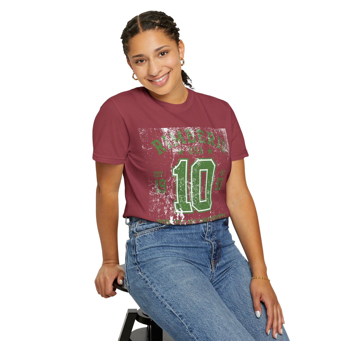 Vintage Varsity T-Shirt - RIMEERIO 10 BORELLEC UNIVERSITY Unisex