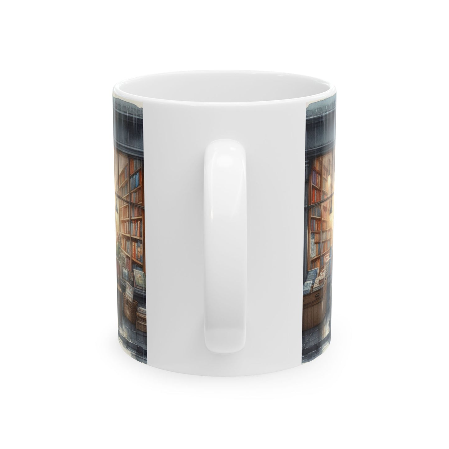 Cozy Reading Nook Ceramic Mug - 11oz & 15oz