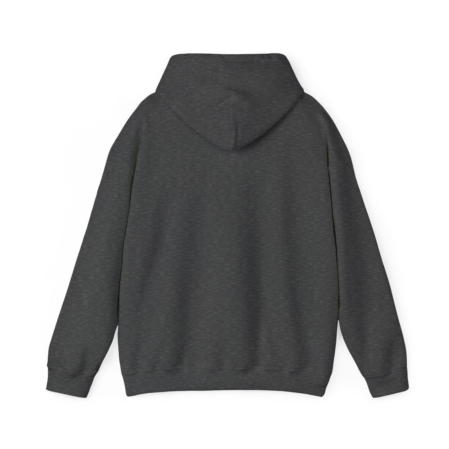Unisex Heavy Blend™ Hooded Sweatshirt - Minimalist Design with Cross Logo