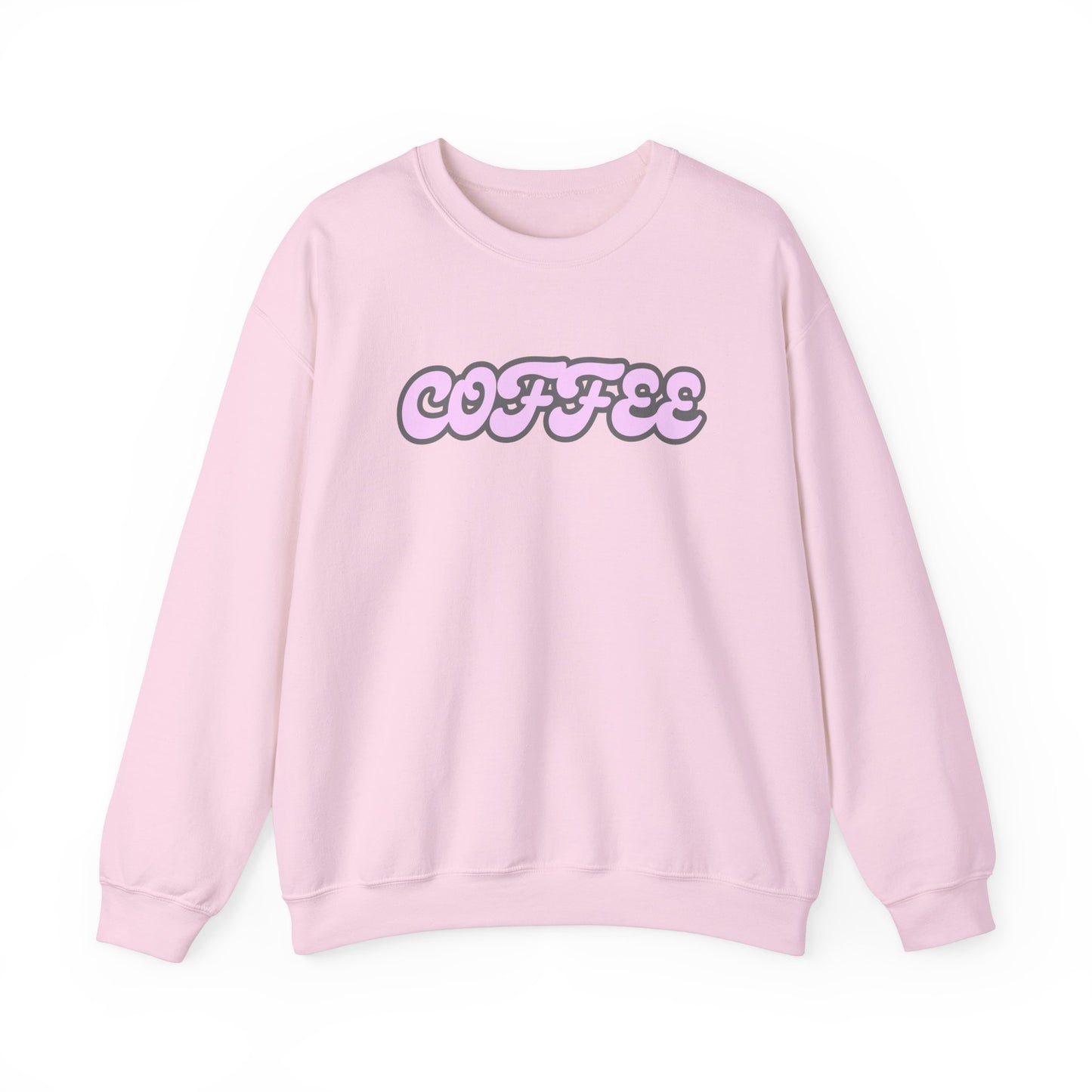 Coffee Lover pink ink - Unisex Crewneck Sweatshirt | Cozy & Stylish Apparel