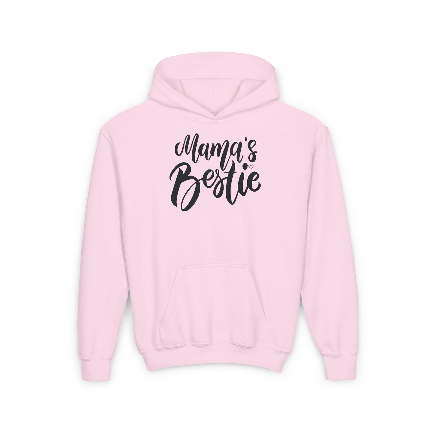 Youth Hoodie - "Mama's Bestie" Design - Cozy Gift for Kids