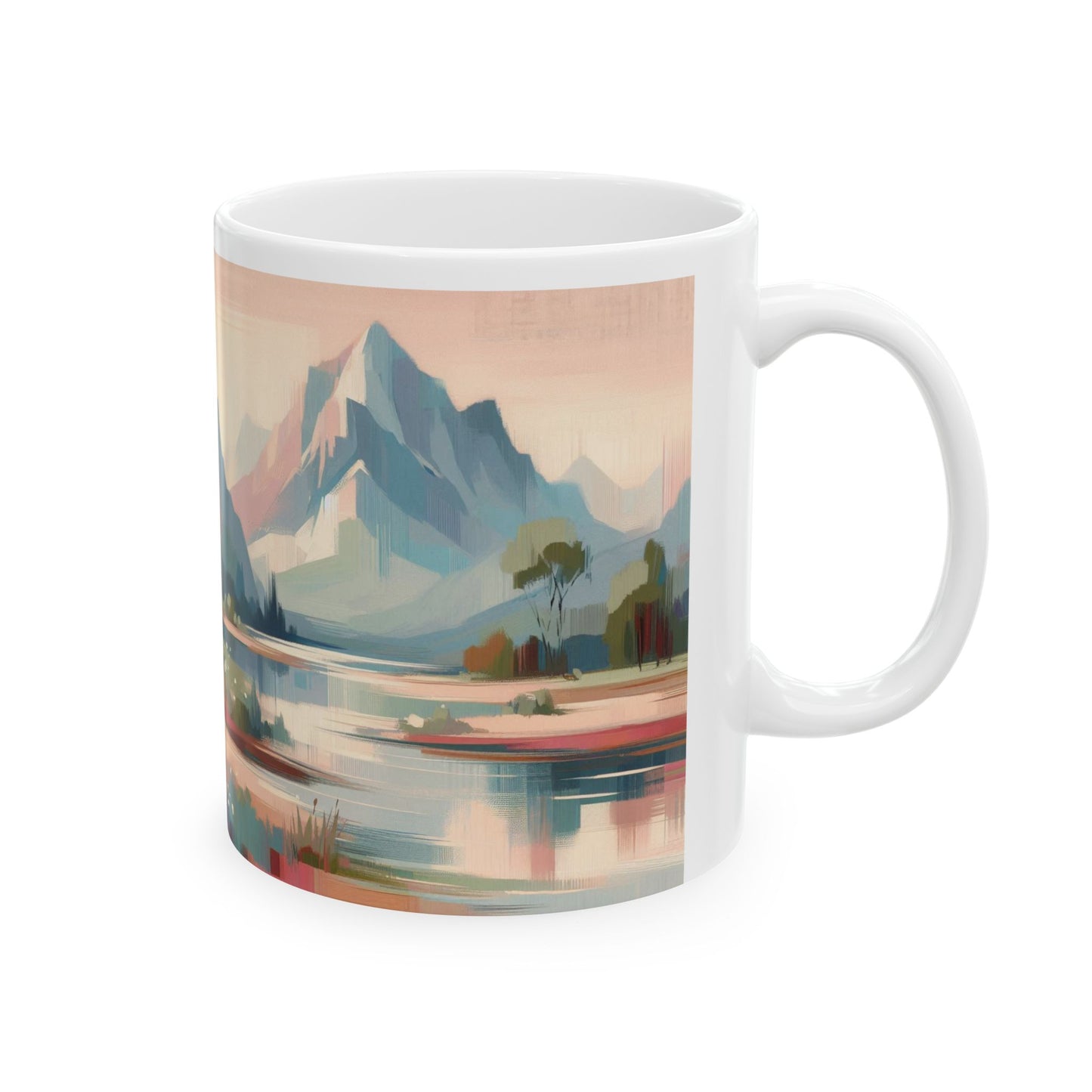 Serene Landscape Ceramic Mug - Perfect for Nature Lovers
