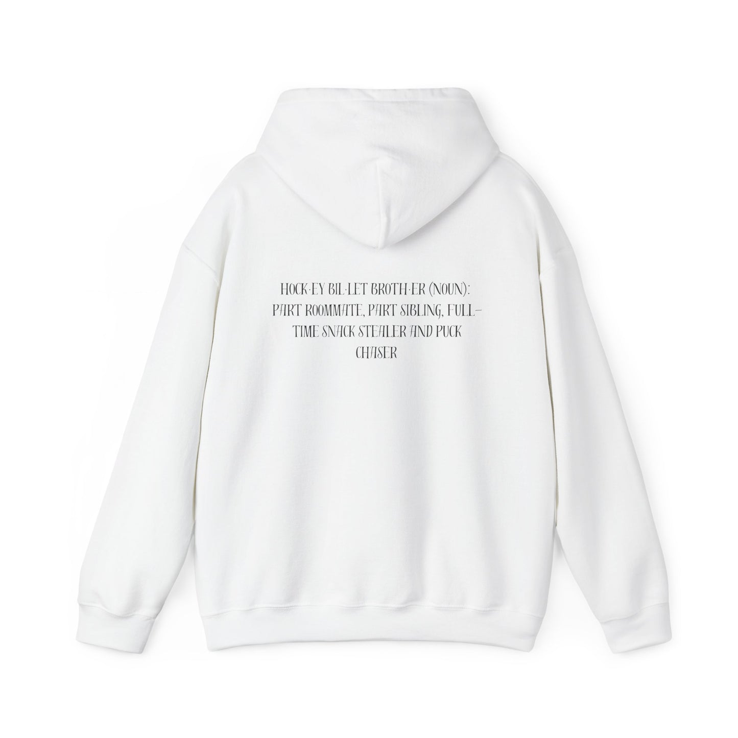 Hoodie - 'BILLET BRO.' with Sibling Definition for Comfort and Style
