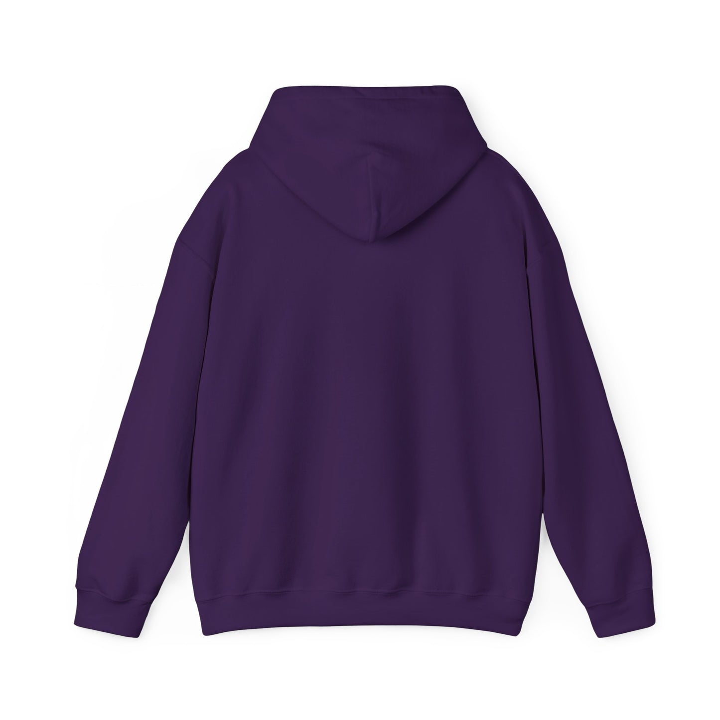 Unisex Heavy Blend™ Hooded Sweatshirt - Minimalist Design with Cross Logo