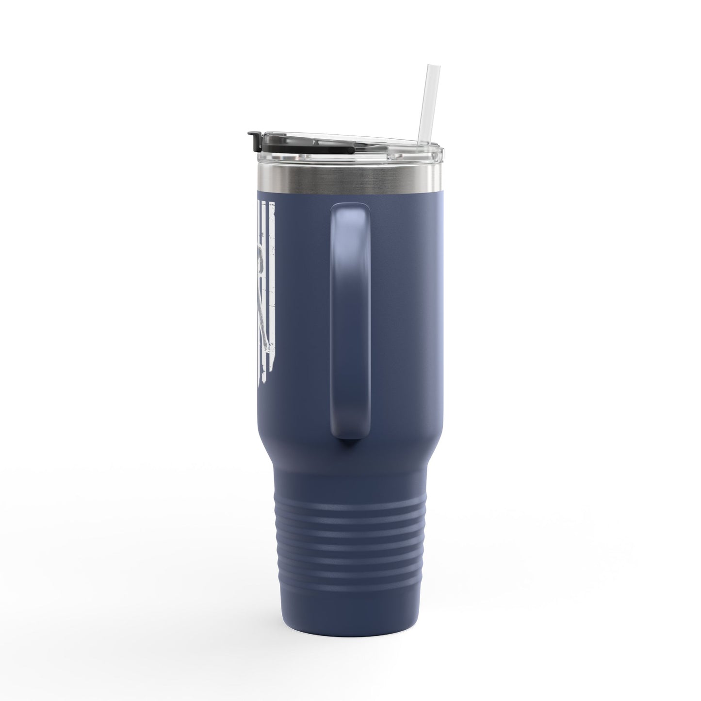 ***CUSTOM*** Patriotic Insulated Travel Mug - 40oz with Vintage Design for Sports Enthusiasts