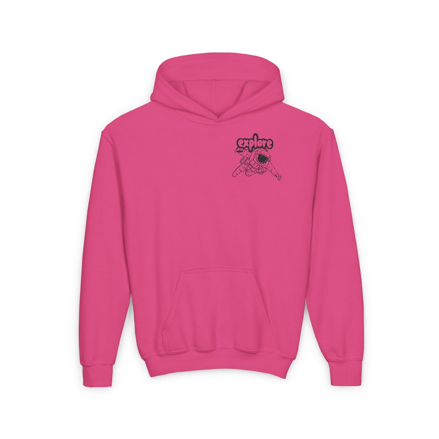 Youth Explore Space Hoodie - Adventure & Imagination Inspired