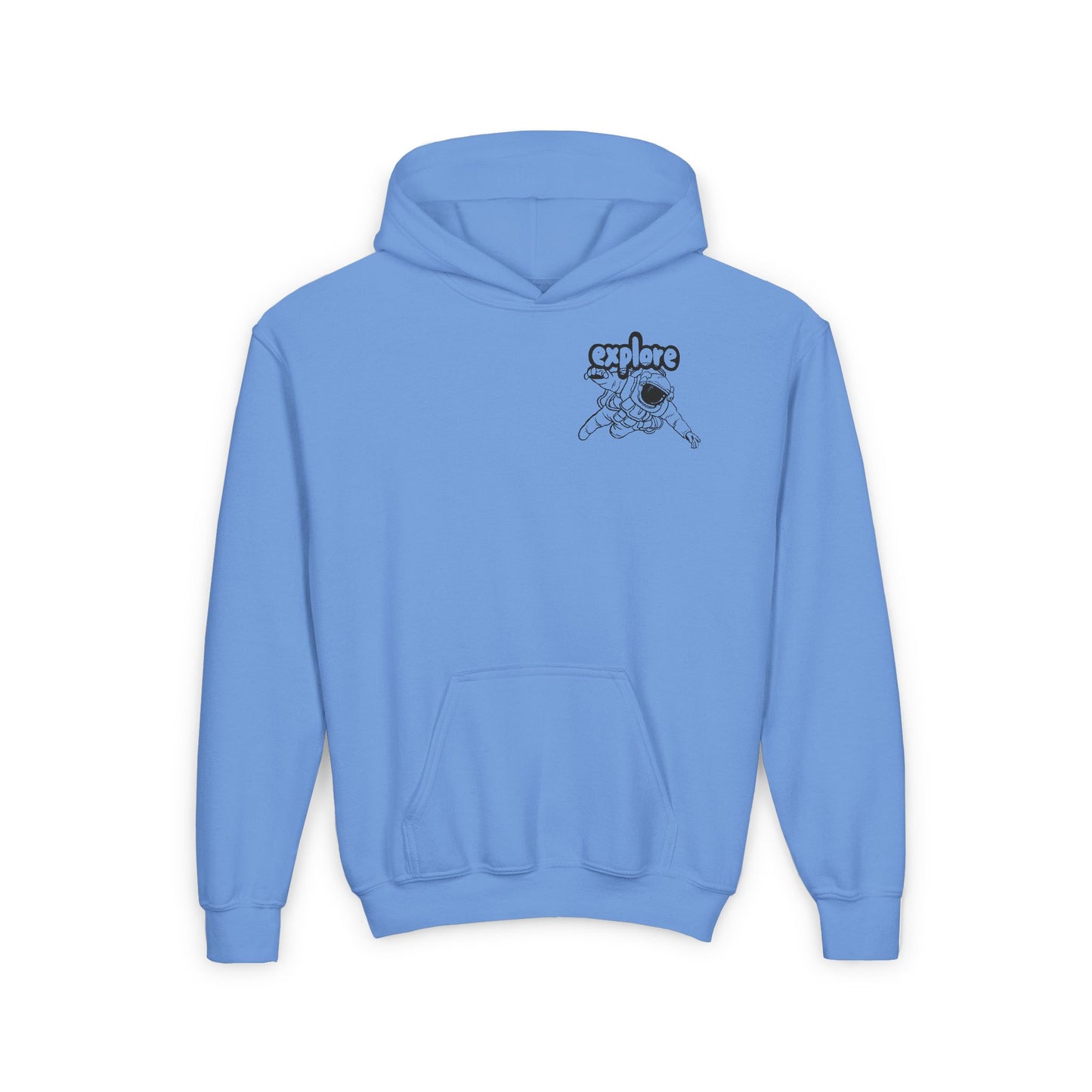 Youth Explore Space Hoodie - Adventure & Imagination Inspired