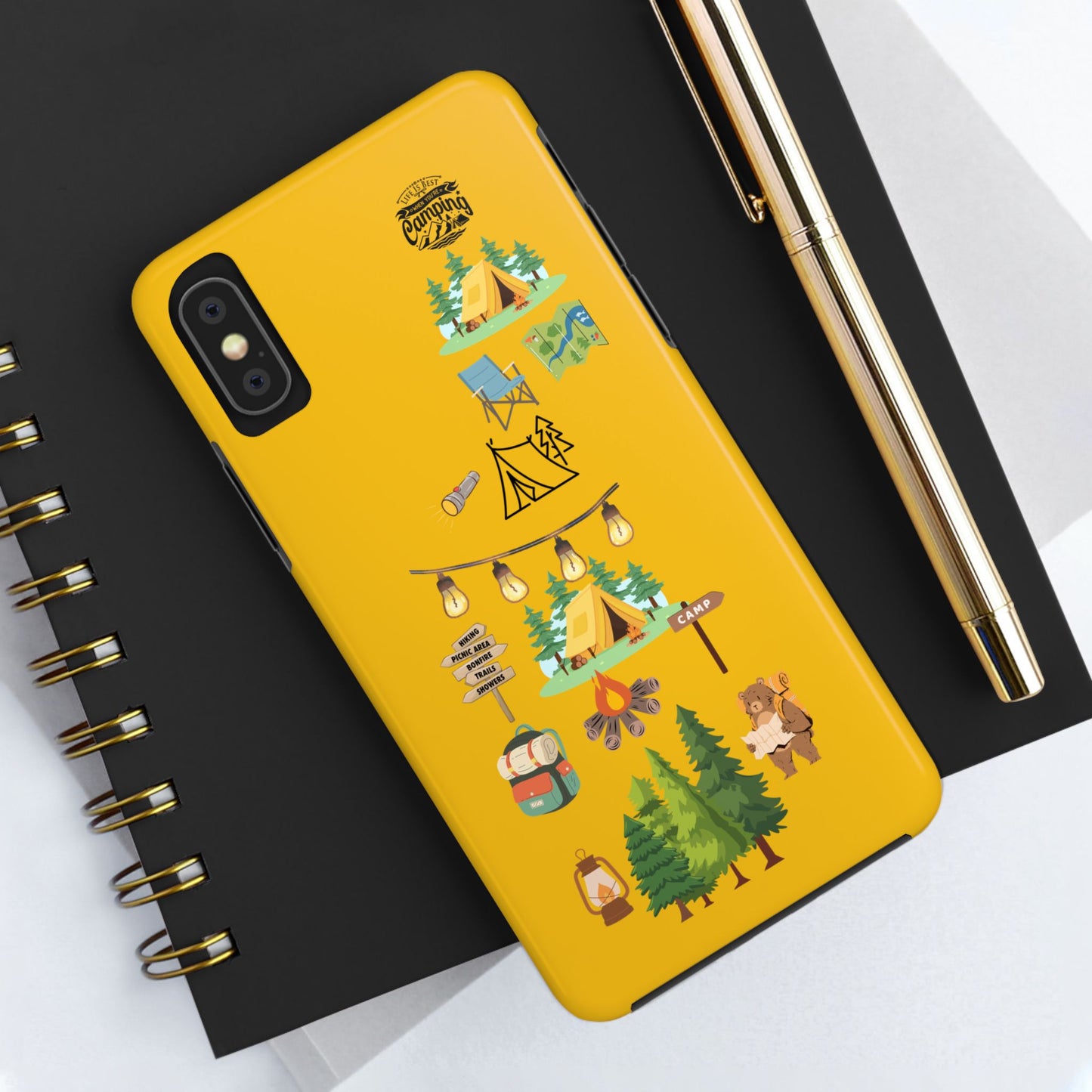 Adventure Vibe Tough Phone Case with Nature Designs