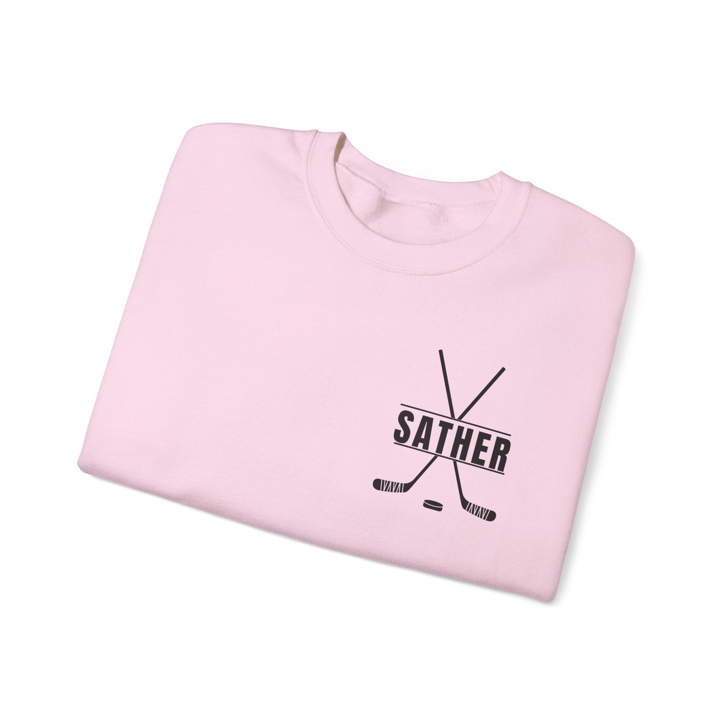 *** CUSTOM *** Unisex Heavy Blend™ Crewneck with Hockey Rizz Up Design