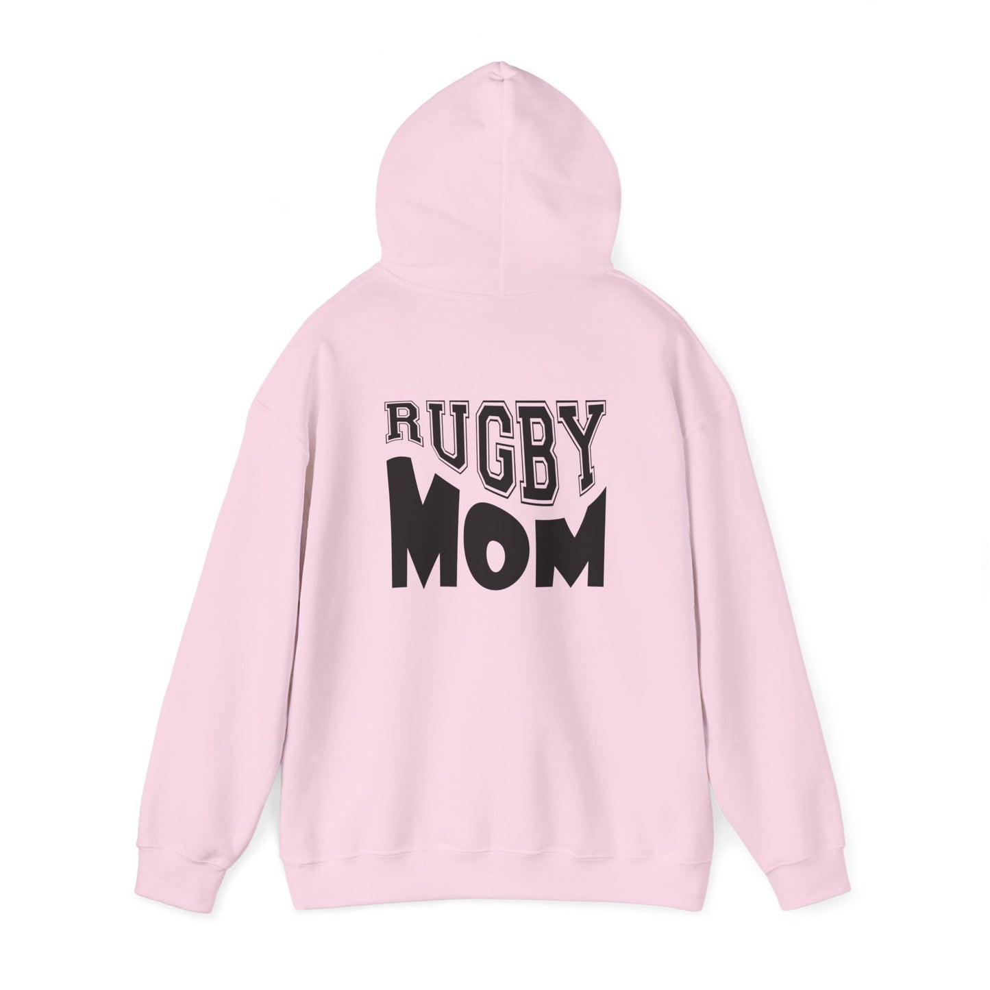 **CUSTOM**** Rugby Mom Unisex Heavy Blend Hooded Sweatshirt - Cozy and Stylish