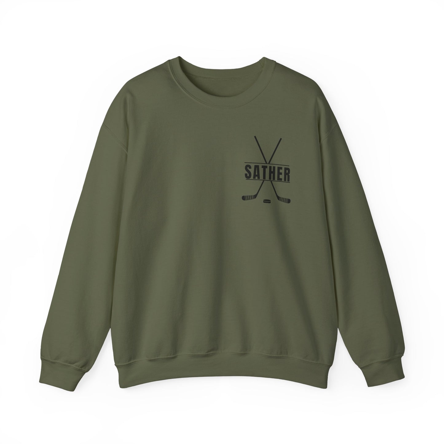 *** CUSTOM *** Unisex Heavy Blend™ Crewneck with Hockey Rizz Up Design