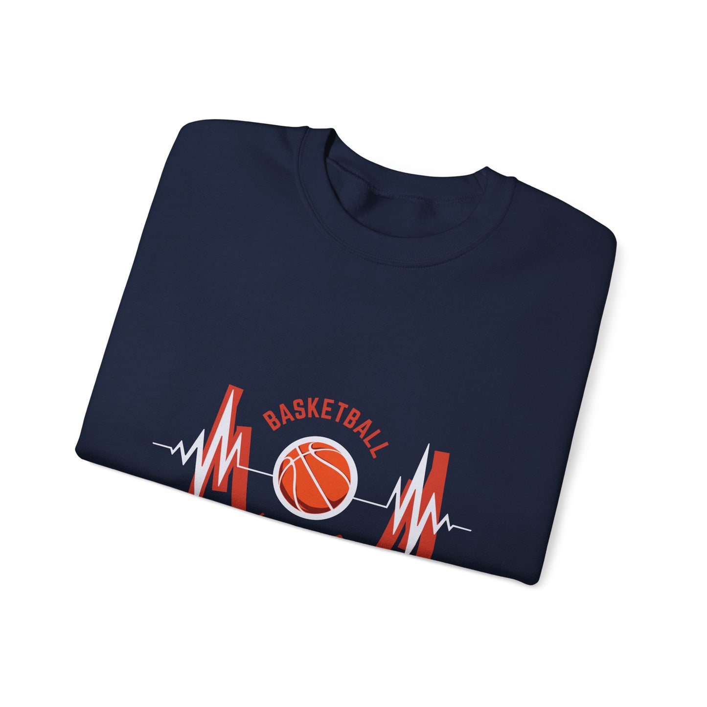 Basketball Loud & Proud Crewneck Sweatshirt for Sports Enthusiasts