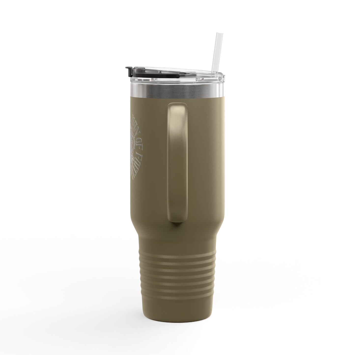 40oz Insulated Travel Mug - 'Man of Faith' Design for Adventurous Souls