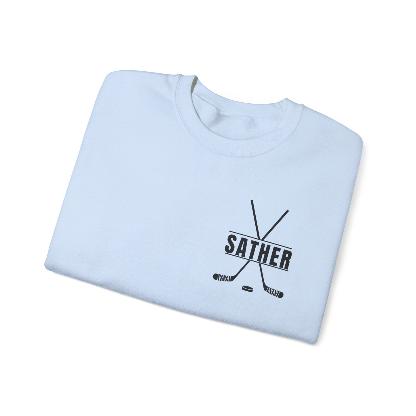 *** CUSTOM *** Unisex Heavy Blend™ Crewneck with Hockey Rizz Up Design