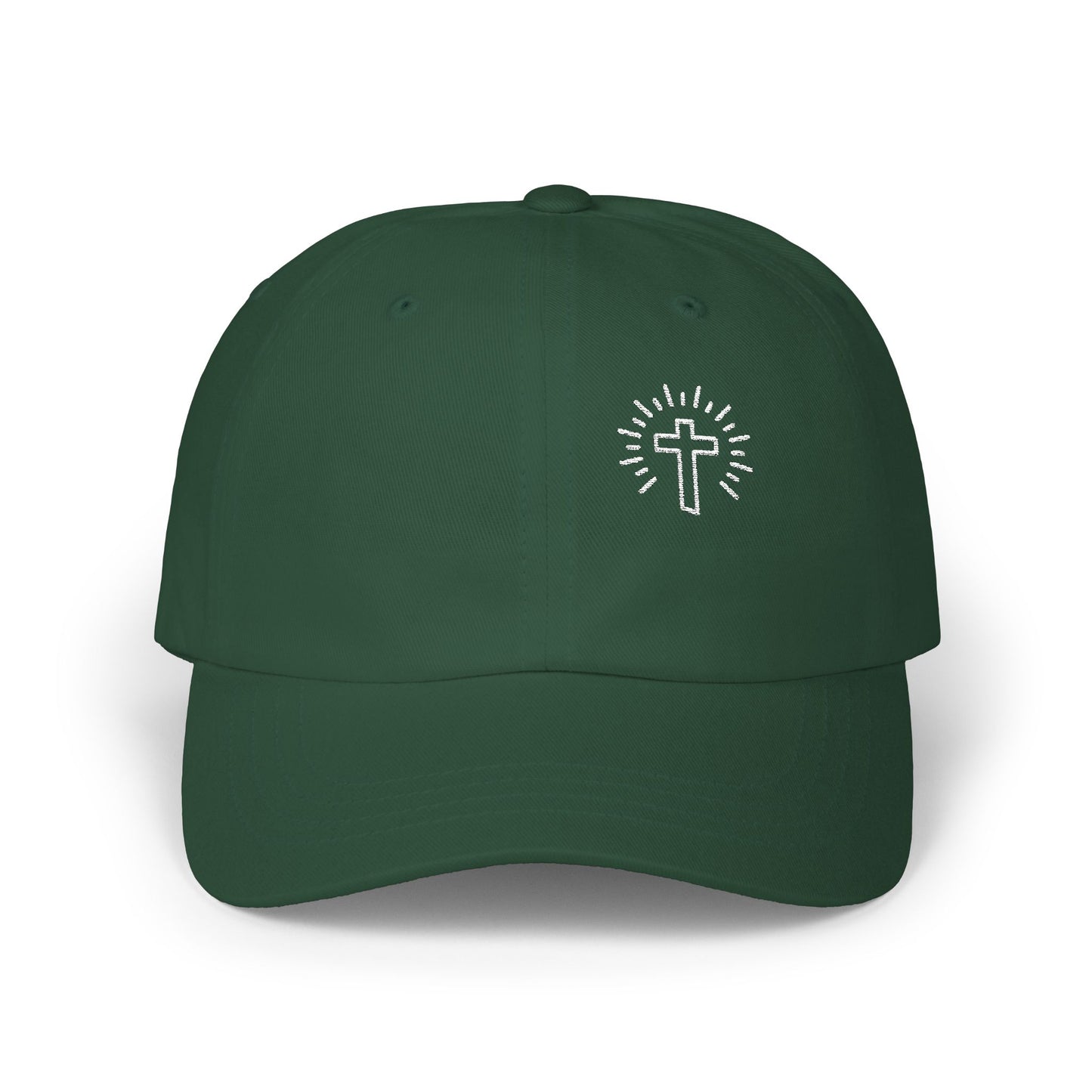 Inspirational Classic Cap with Cross Design