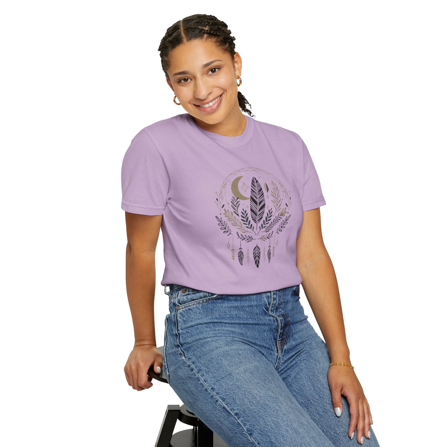 Bohemian Dreamcatcher T-Shirt - Unisex Garment-Dyed Tee