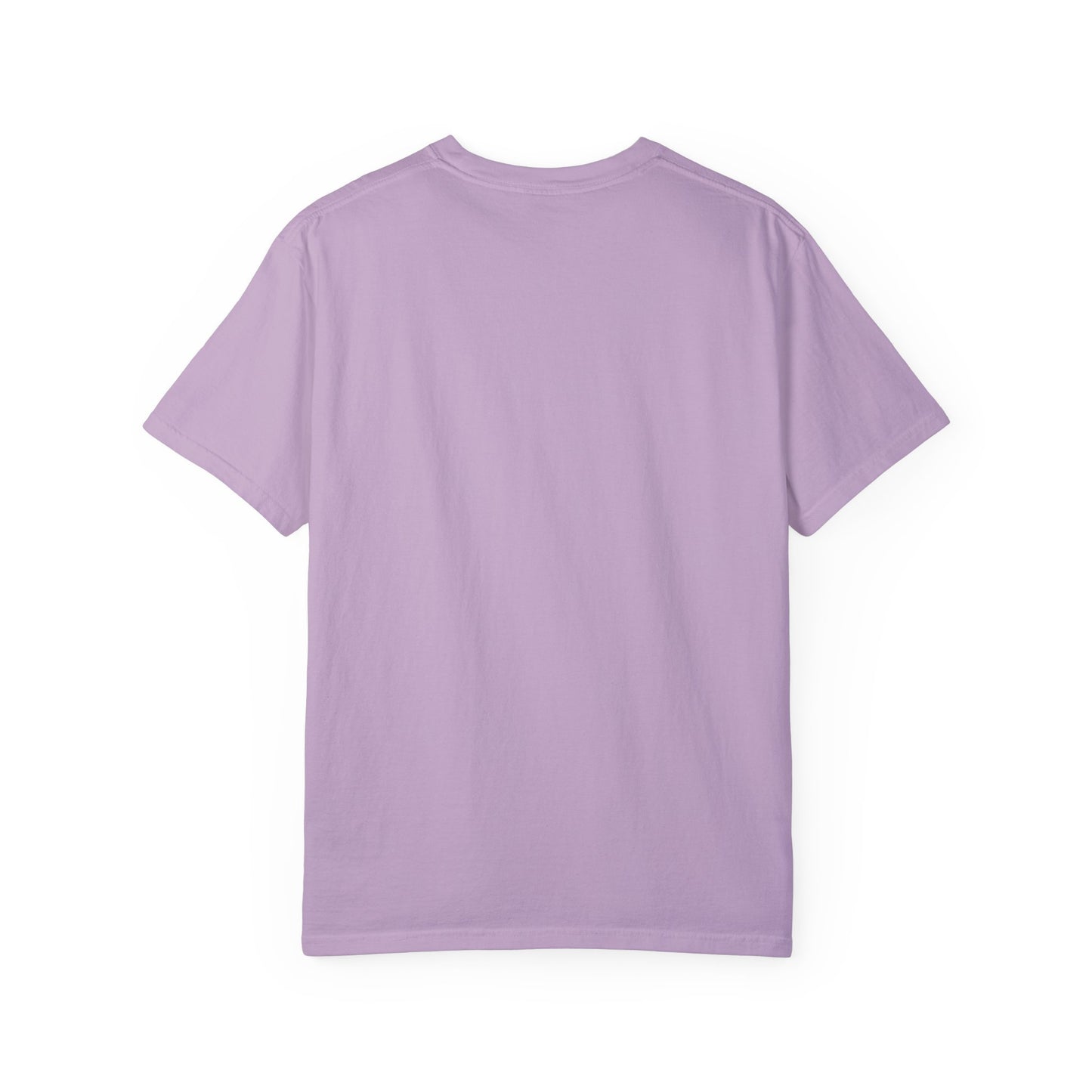 Botanical Print Unisex Garment-Dyed T-Shirt - Casual Floral Graphic Tee