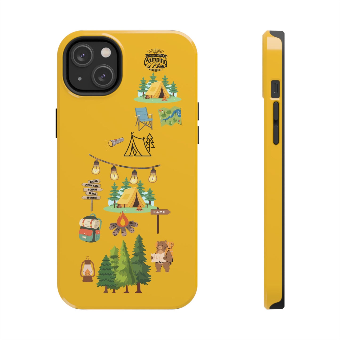 Adventure Vibe Tough Phone Case with Nature Designs