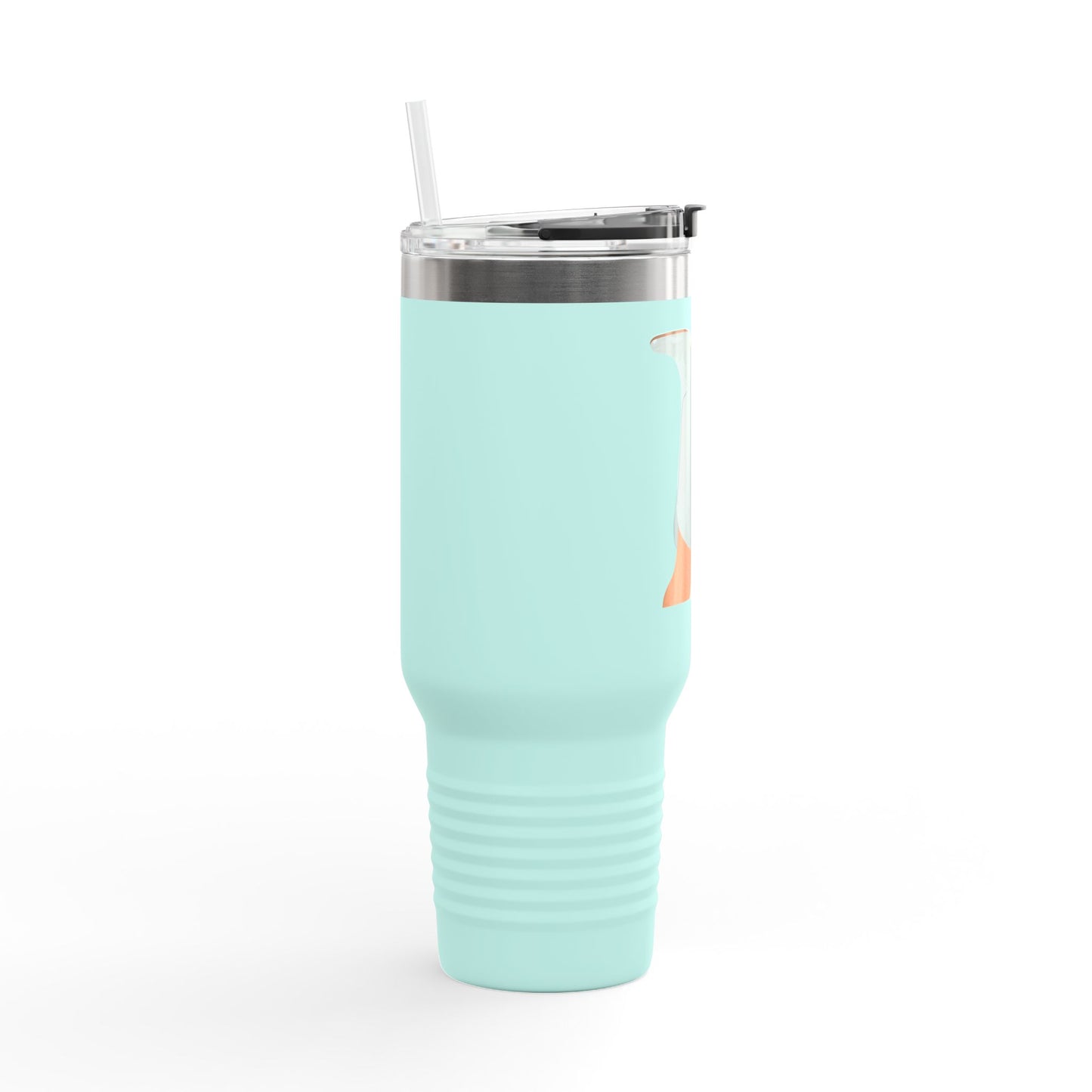 Chic Cowgirl Boots Insulated Travel Mug - 40oz with Fun Leg Graphic