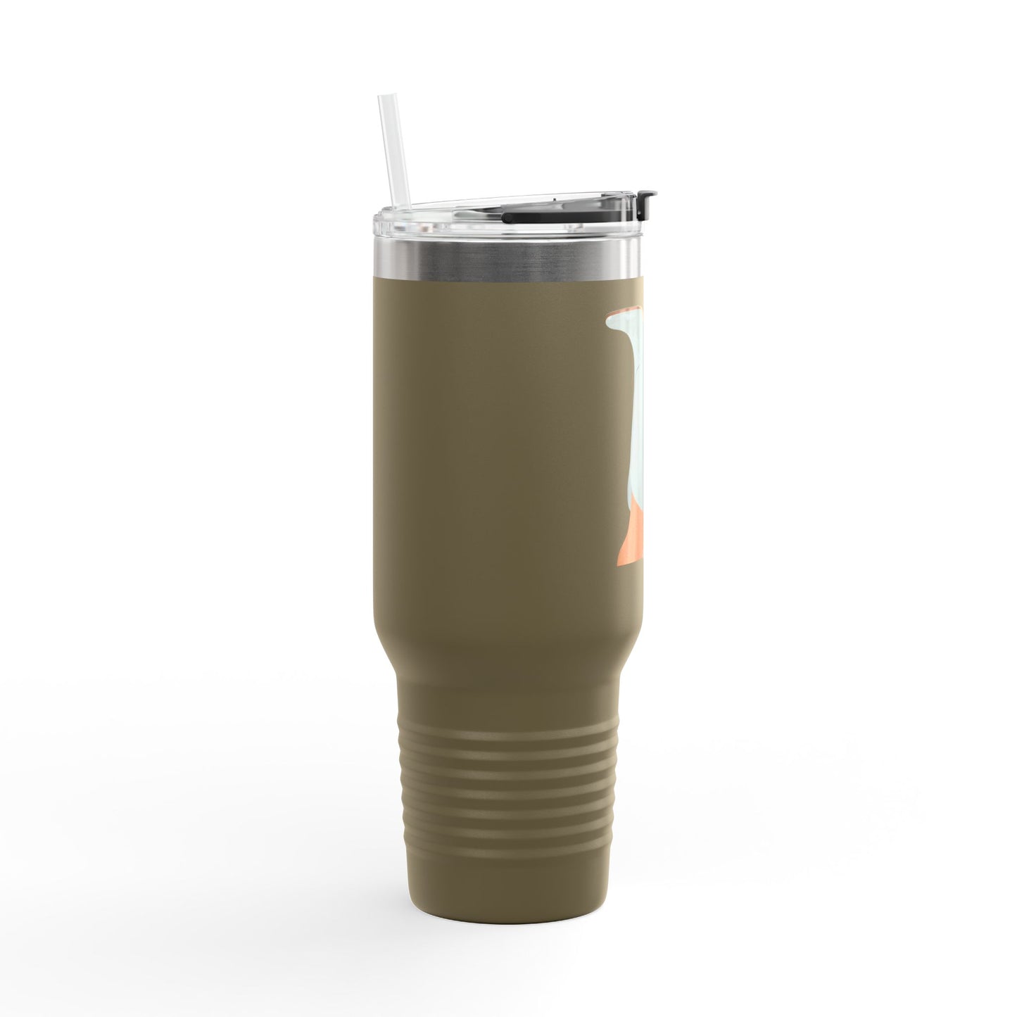 Chic Cowgirl Boots Insulated Travel Mug - 40oz with Fun Leg Graphic