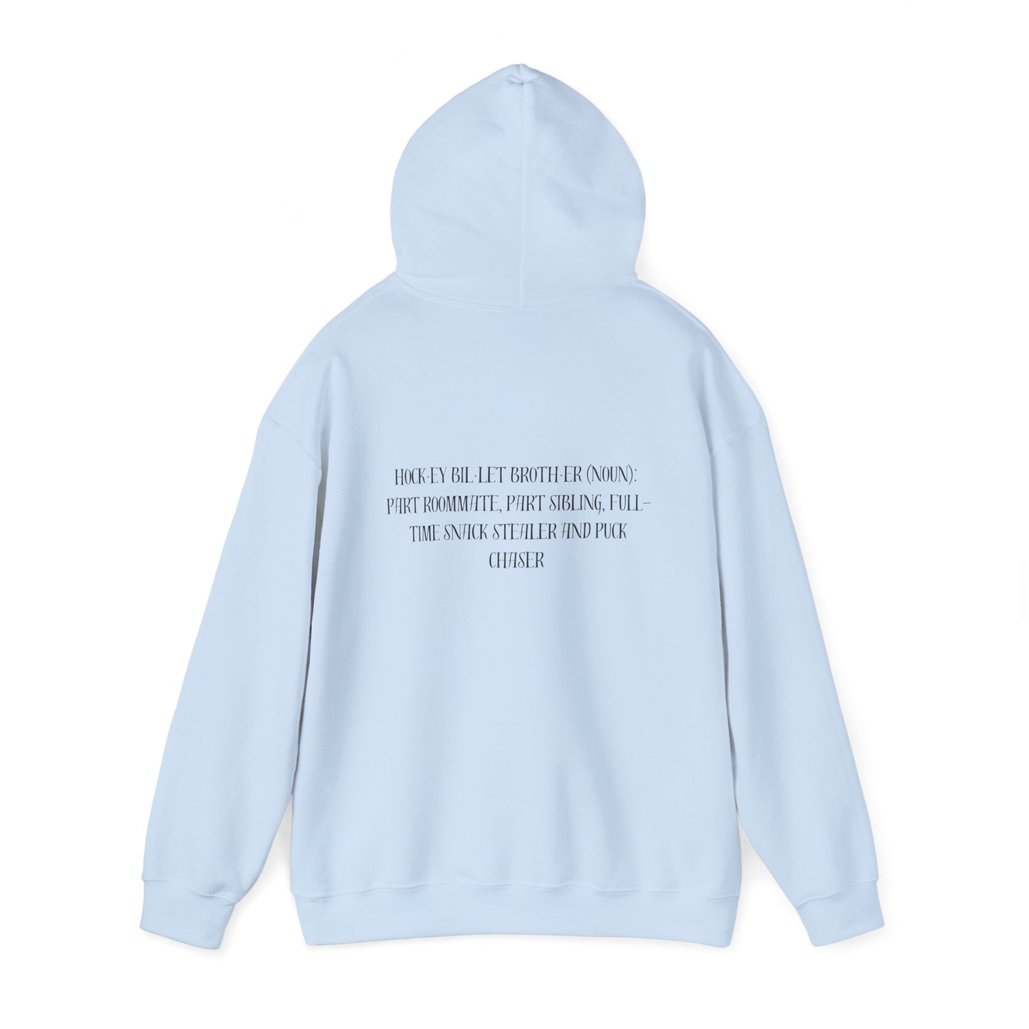 Hoodie - 'BILLET BRO.' with Sibling Definition for Comfort and Style