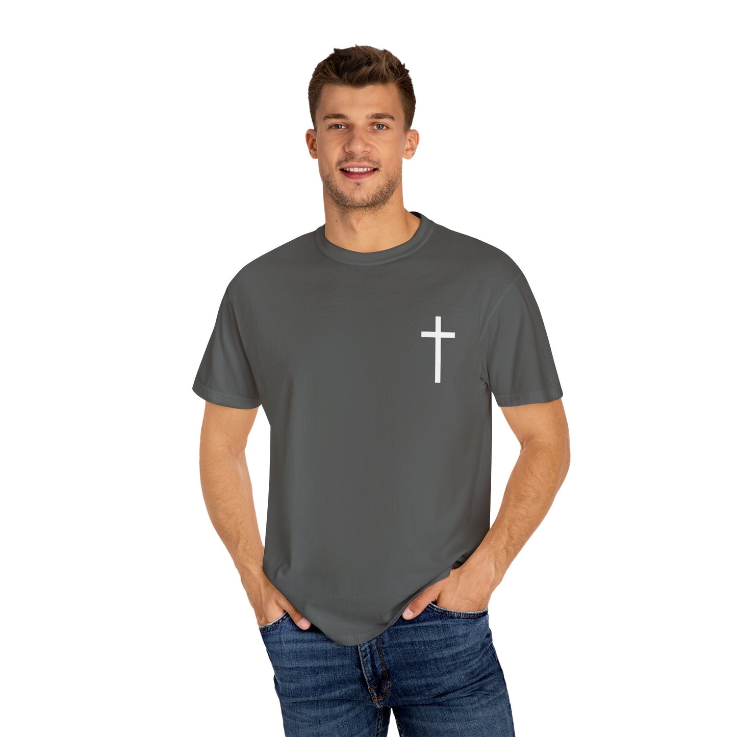 Trust in the Lord Design Unisex Garment-Dyed T-shirt