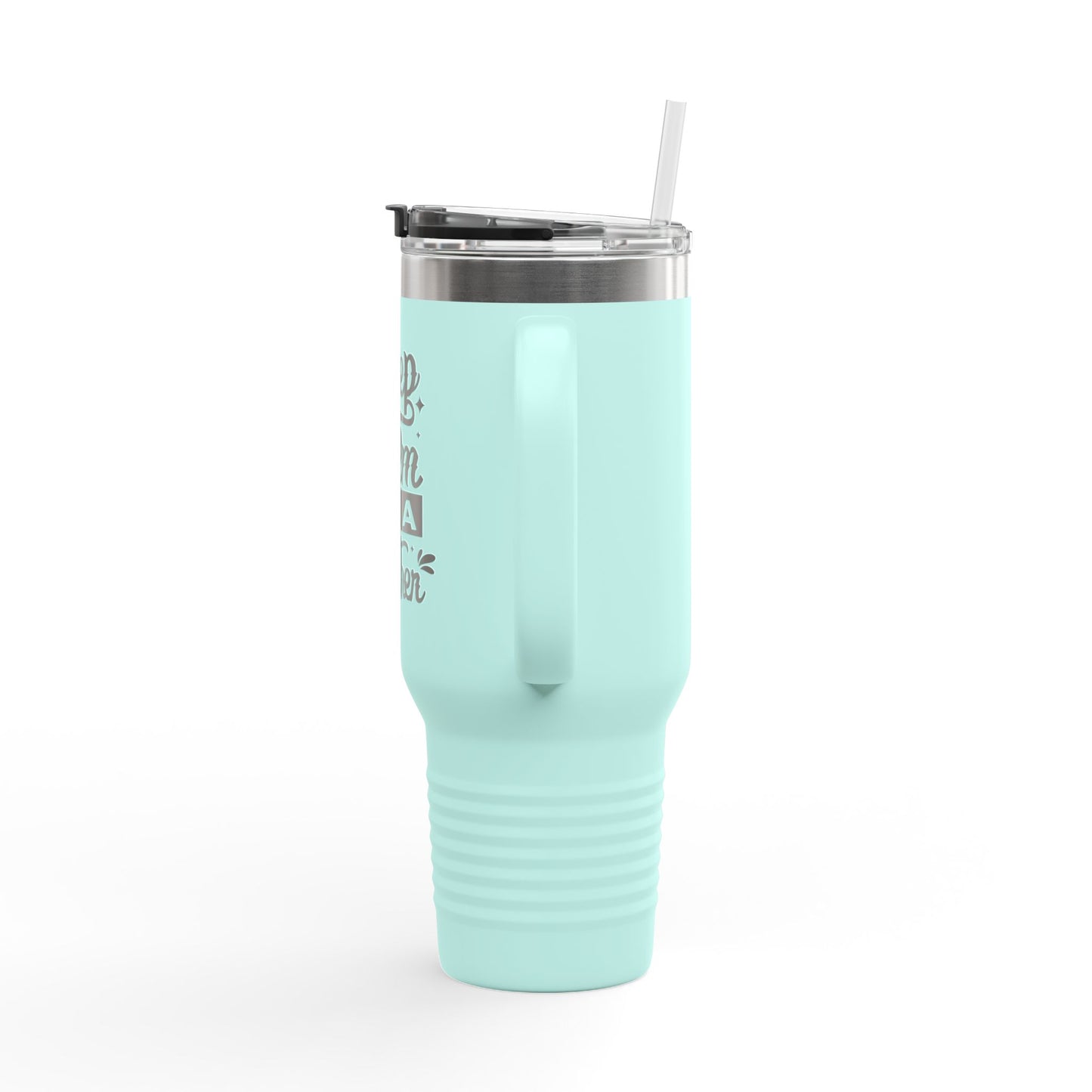 Keep Calm Teacher Insulated Travel Mug - 40oz, Perfect Gift for Educators
