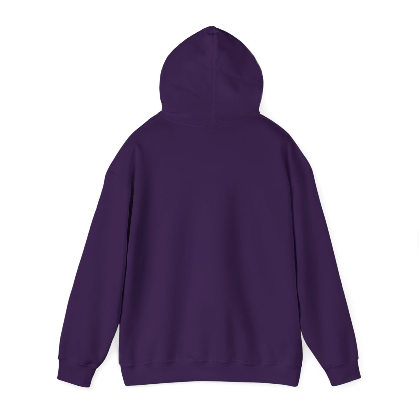Unisex Heavy Blend™ Hooded Sweatshirt - Minimalist Design with Cross Logo