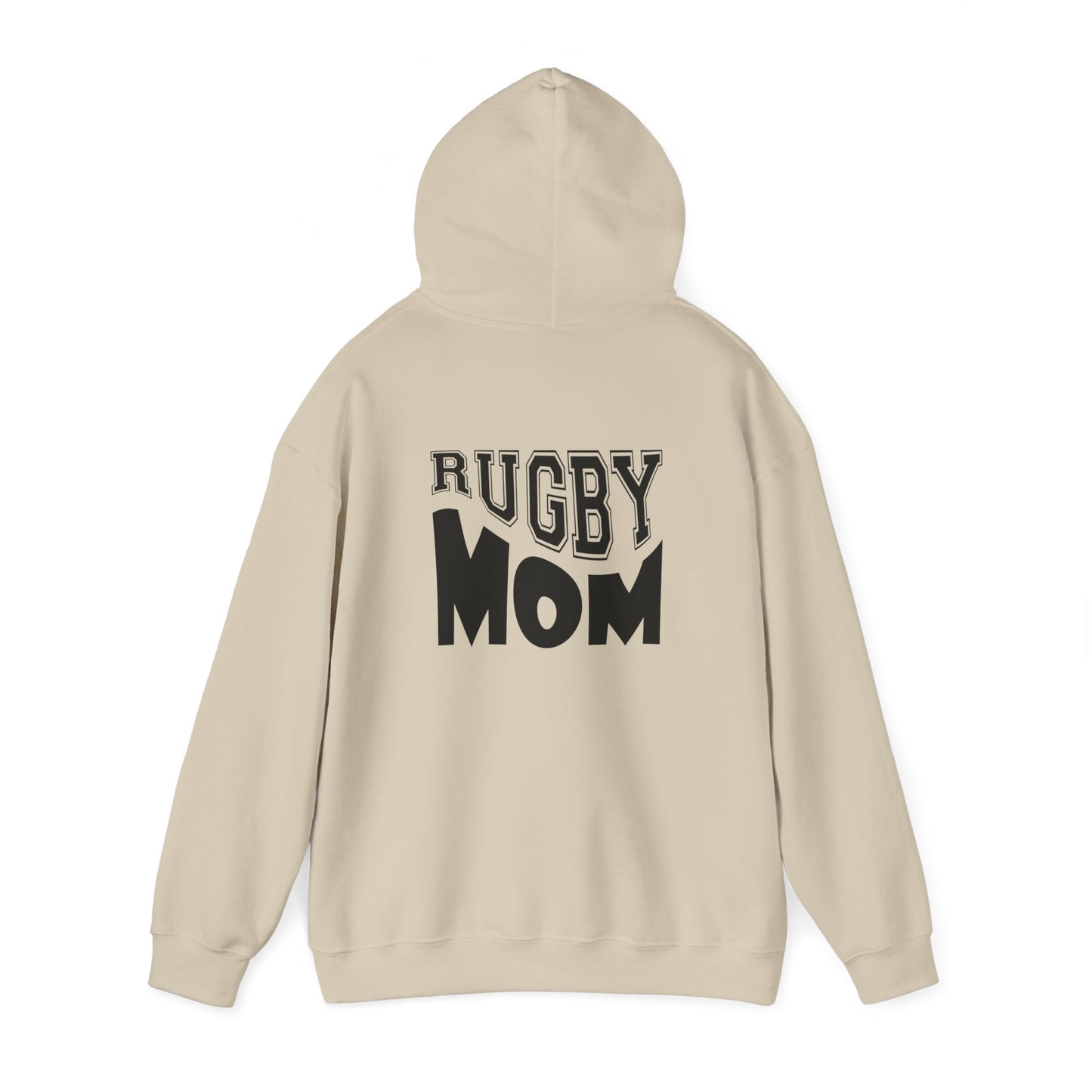 Rugby Mom Hoodie - Unisex Heavy Blend™ - Perfect Gift for Sports Moms