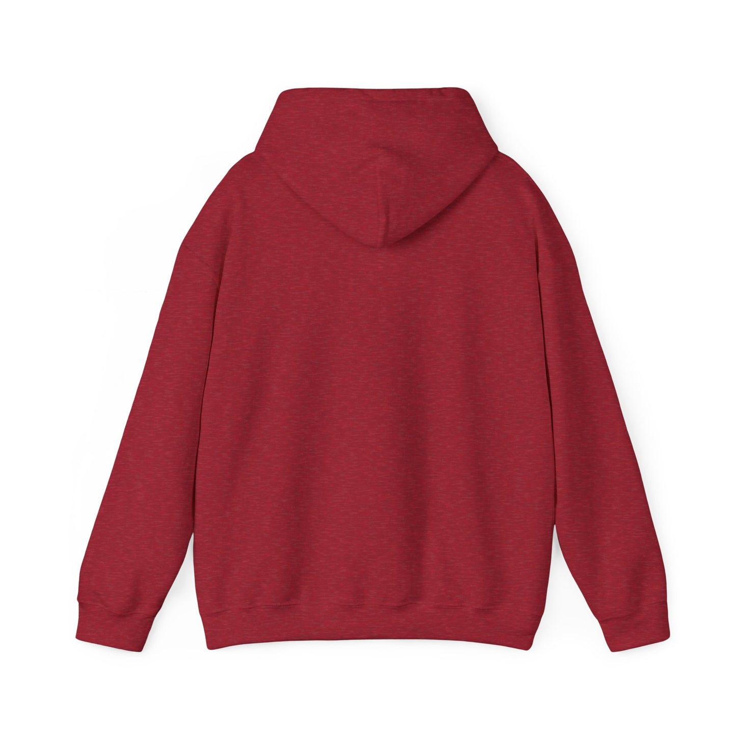 Unisex Heavy Blend™ Hooded Sweatshirt - Minimalist Design with Cross Logo