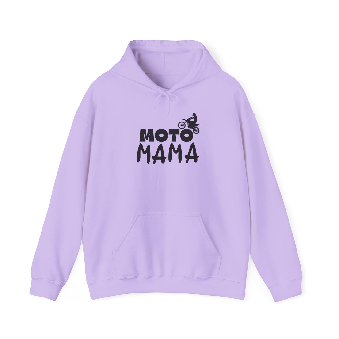 Moto Mama Hoodie | Unisex Heavy Blend Sweatshirt | Perfect for Motorcycle Enthusiasts