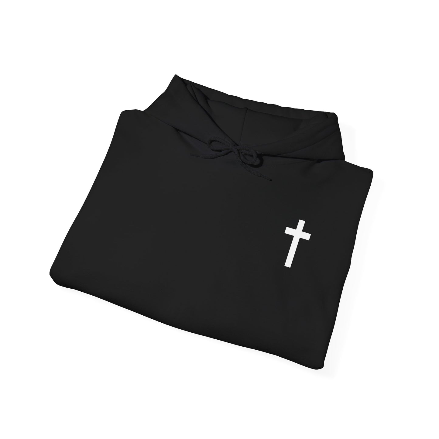 Faith Cross Unisex Heavy Blend™ Hooded Sweatshirt - Comfortable & Stylish for All Occasions