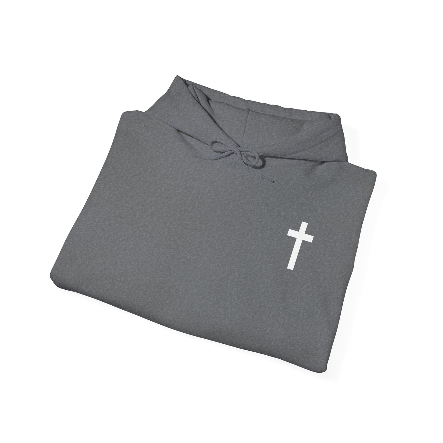 Faith Cross Unisex Heavy Blend™ Hooded Sweatshirt - Comfortable & Stylish for All Occasions
