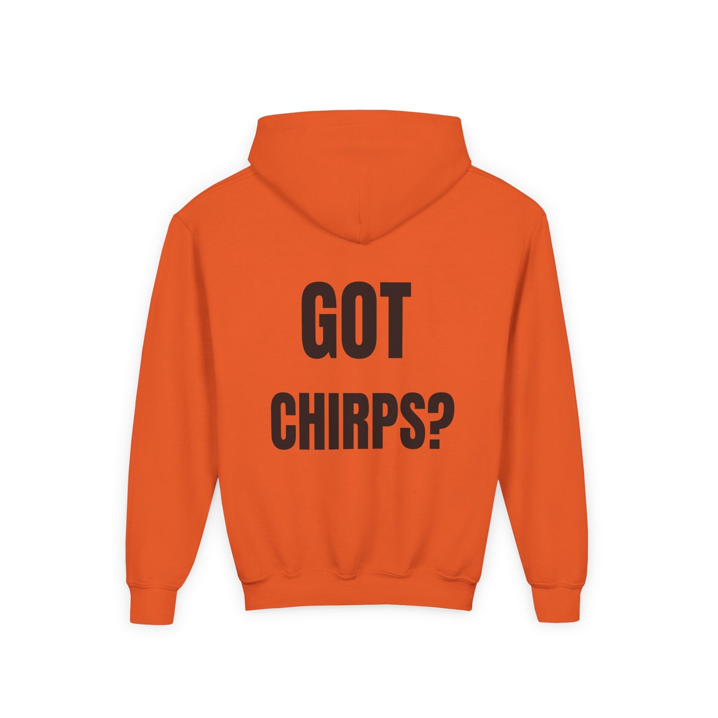 Youth Hockey Hooded Sweatshirt - "Got Chirps?" Fun and Comfy Casual Wear