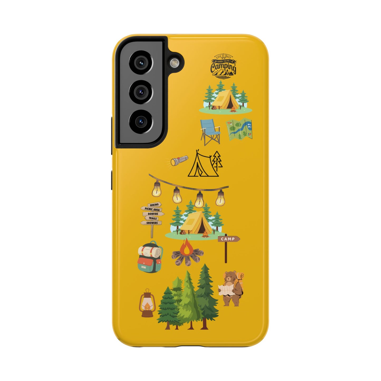 Adventure Vibe Tough Phone Case with Nature Designs
